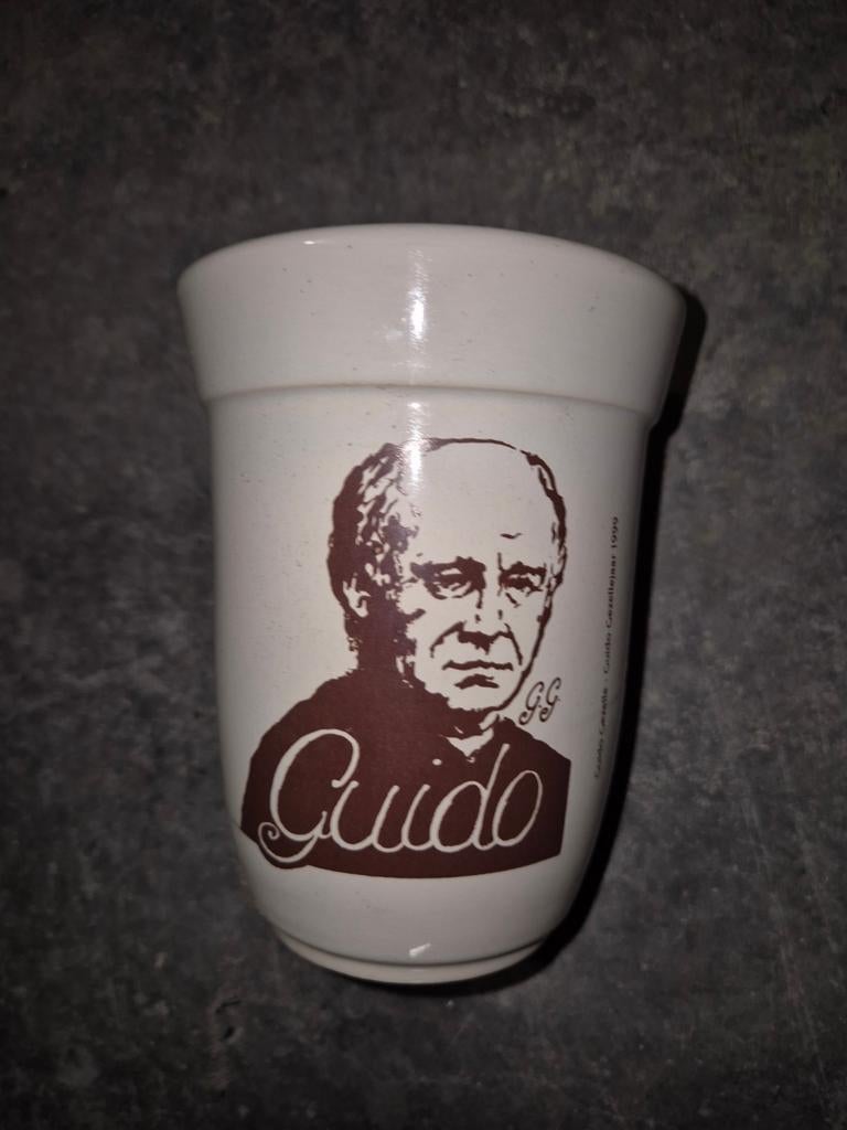 Stenen beker Guido gezelle, Ophalen of Verzenden