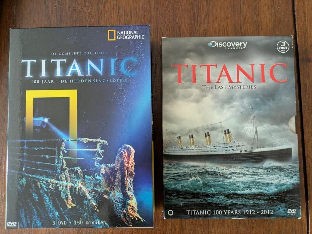 2 x dvd box Titanic / 15 eur samen, Enlèvement ou Envoi, Comme neuf