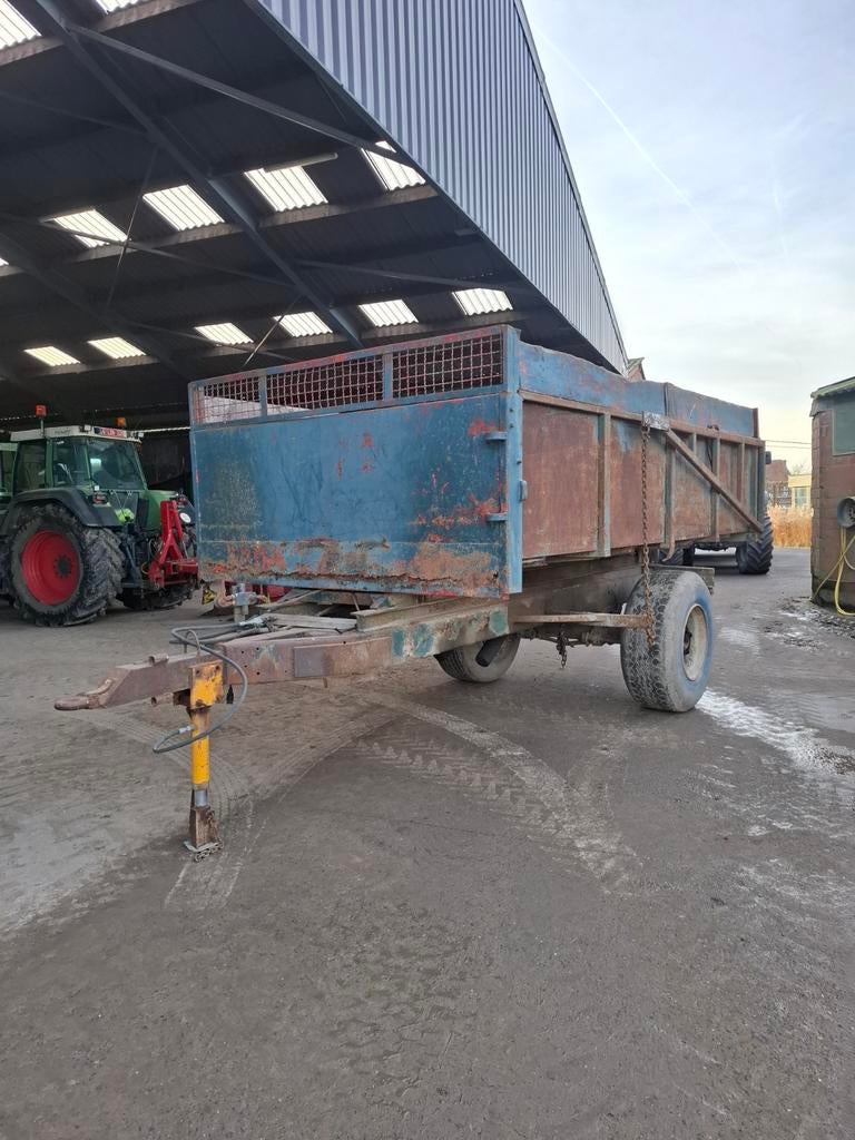 Kipkar, landbouwwagen, kar, kipper 8ton, Ophalen