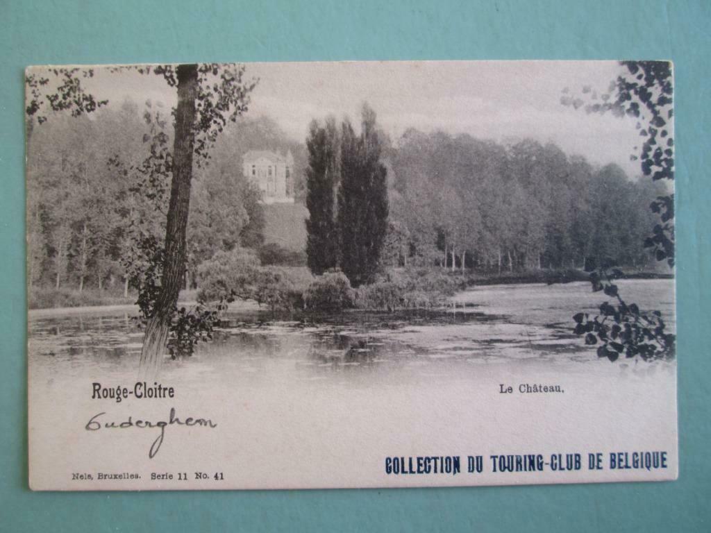Oude postkaart Rouge-Cloître - Oudergem, Verzenden