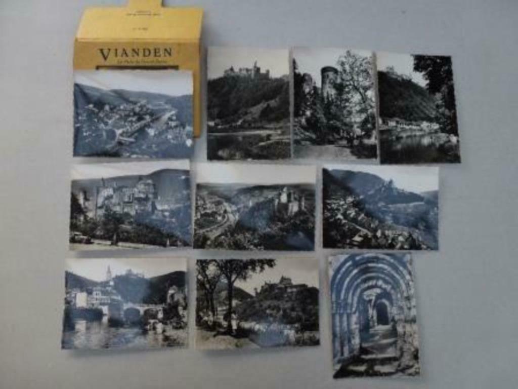 Vianden La perle du Grand-Duché Série 2 oud mapje  10 foto's, Envoi, Comme neuf, Étranger, Photo