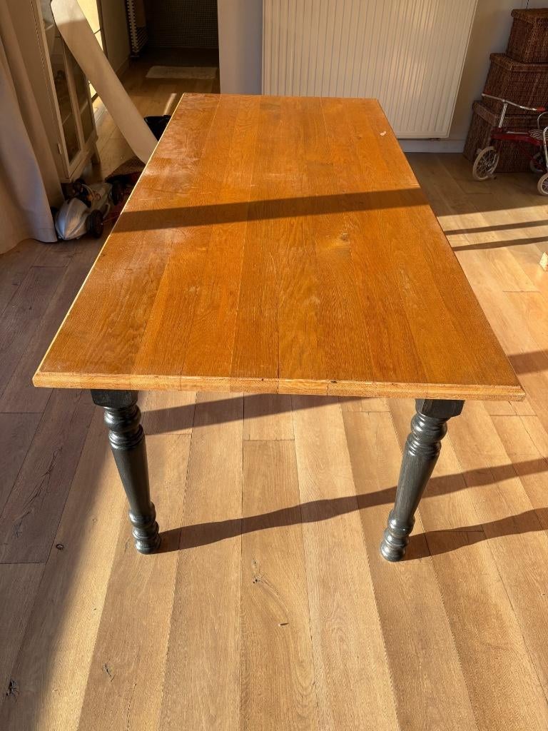 GRATIS - Tafel te schilderen 200 x 90cm (77cm hoog), Ophalen, Gebruikt, 50 tot 100 cm, Vijf personen of meer