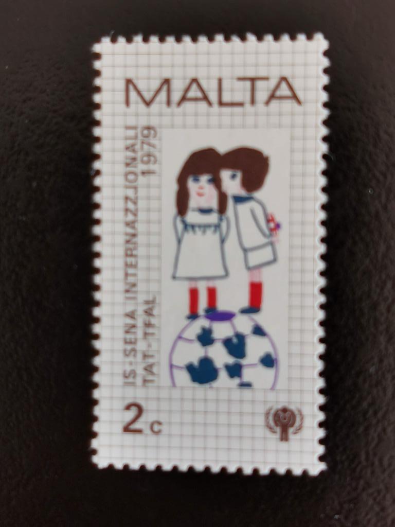 Malta 1979 - Internationaal Jaar van het Kind - landkaart **, Ophalen of Verzenden, Malta, Postfris