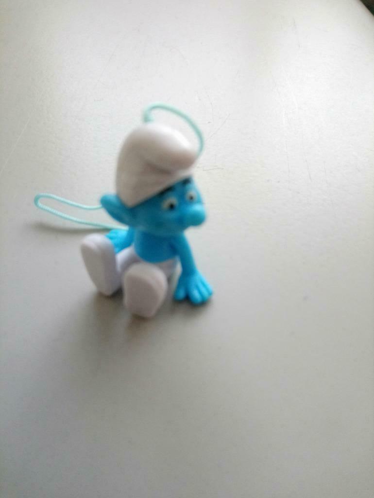 Schtroumpf Delhaize : Schtroumpf assis Nr 13, Enlèvement ou Envoi, Neuf, Autres Schtroumpfs, Poupée, Figurine ou Peluche