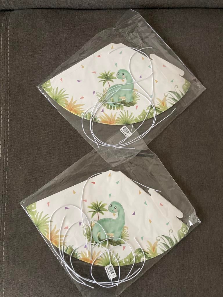 Nouveaux chapeaux de fête en forme de dinosaure, Enlèvement ou Envoi, Neuf