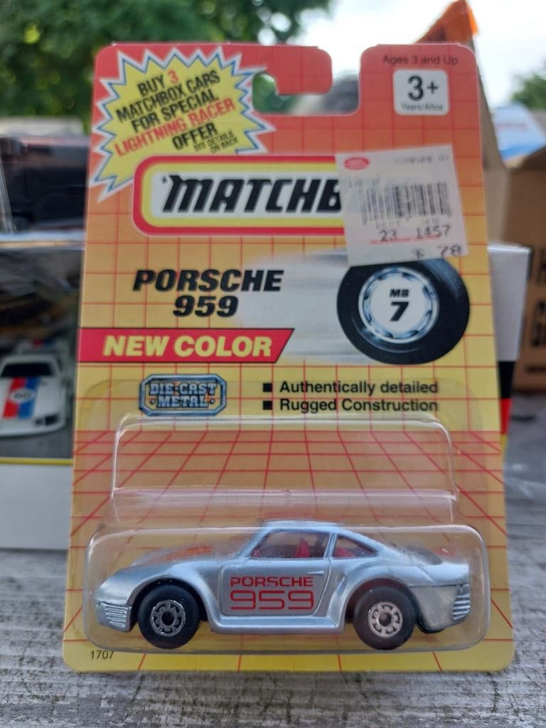 matchbox porsche 959, Ophalen of Verzenden, Nieuw, Matchbox