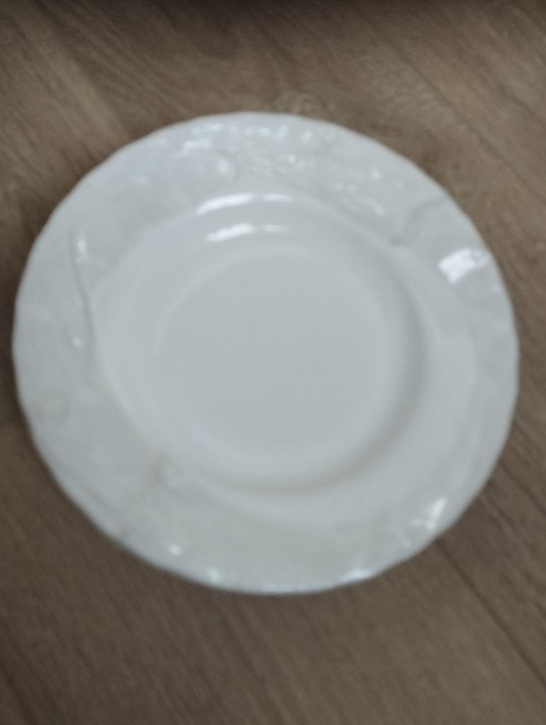 5 nieuwe witte porseleinen diepe borden, Ophalen, Nieuw, Bord(en), Effen