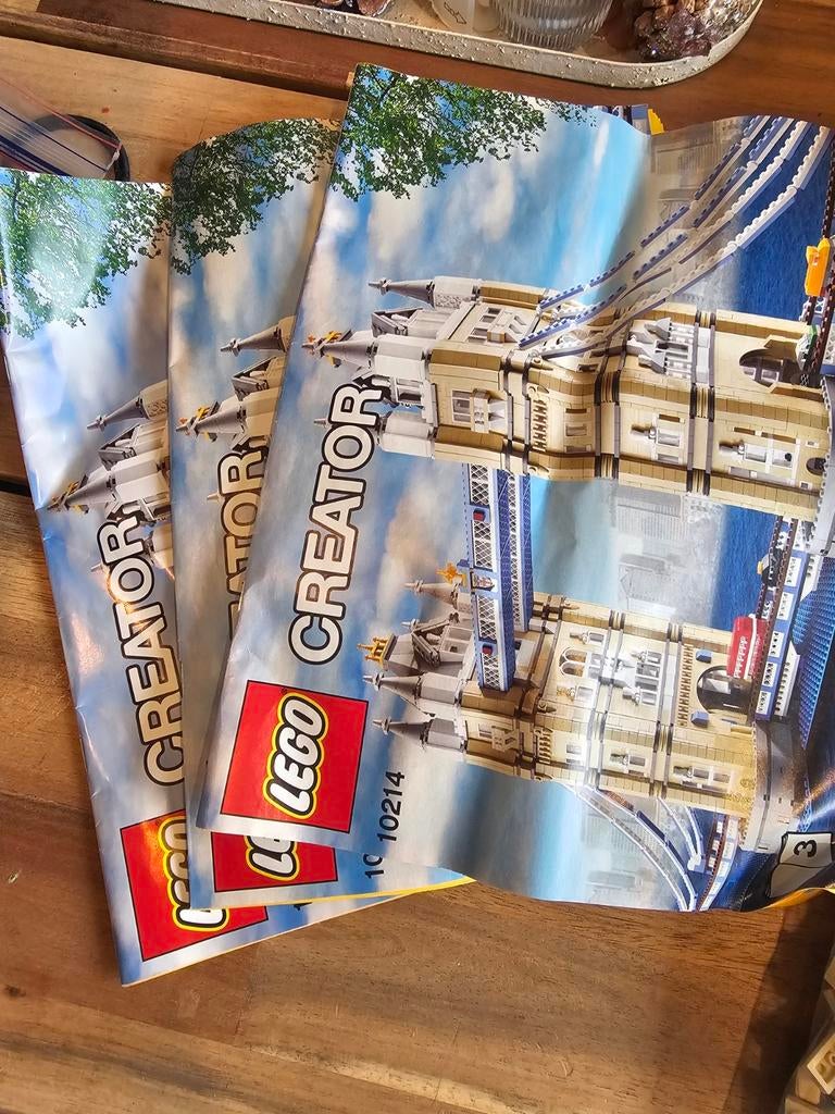 LEGO Creator Expert 10214 Tower Bridge – Compleet + Doos +, Enlèvement