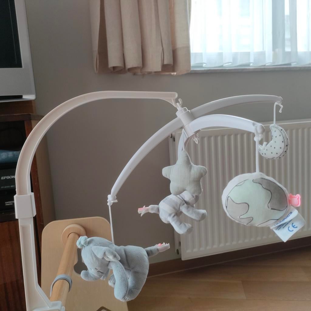 Mobiele noukies met kleine knuffelbeesten, Kinderen en Baby's, Ophalen, Zo goed als nieuw, Mobiel