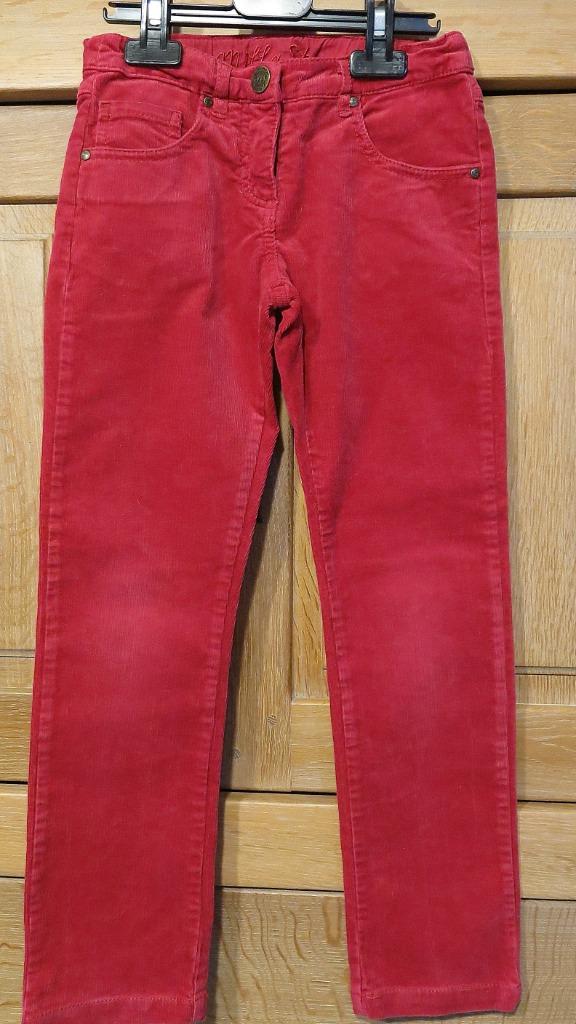 Pantalon velours état neuf, 7 ans (122), Pantalon, Enlèvement ou Envoi, JBC, Comme neuf