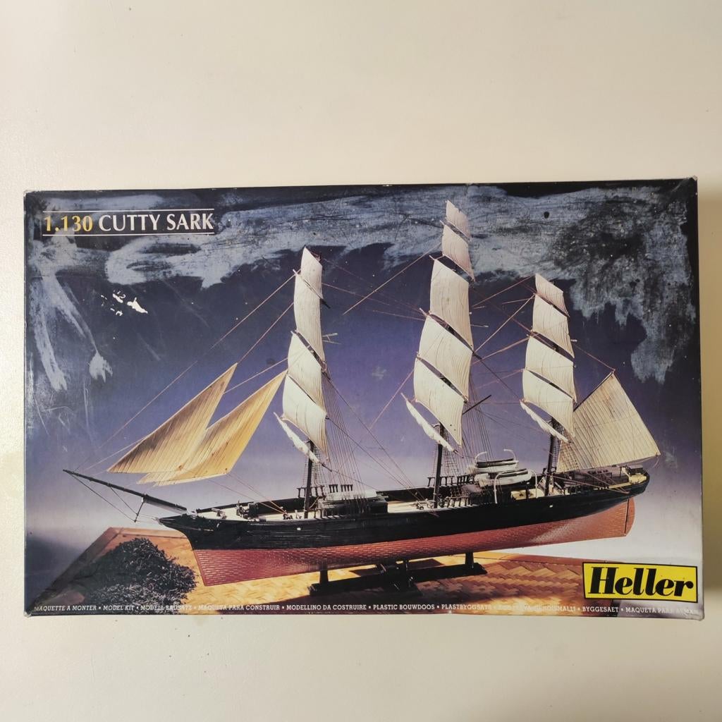 Maquette navale à monter Heller du Cutty Sark (1869), Hobby & Loisirs créatifs, Modélisme | Bateaux & Navires, Envoi, Heller