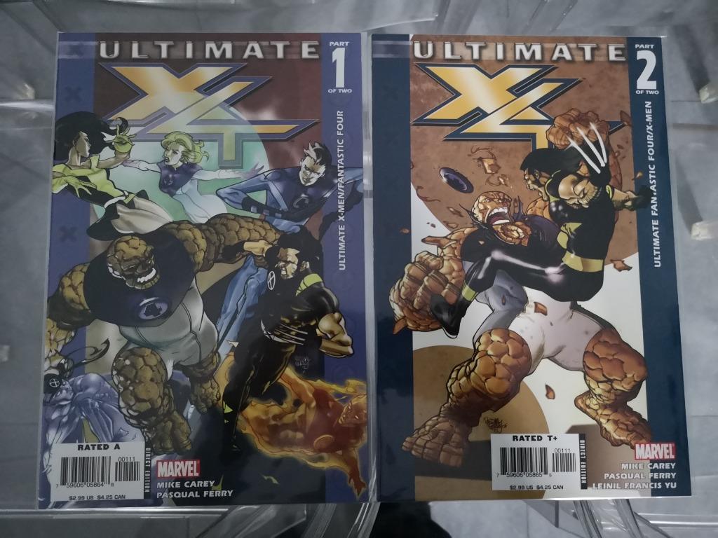 Ultimate X-Men / Fantastic Four #1-2 (completed), Complete serie of reeks, Ophalen of Verzenden, Nieuw