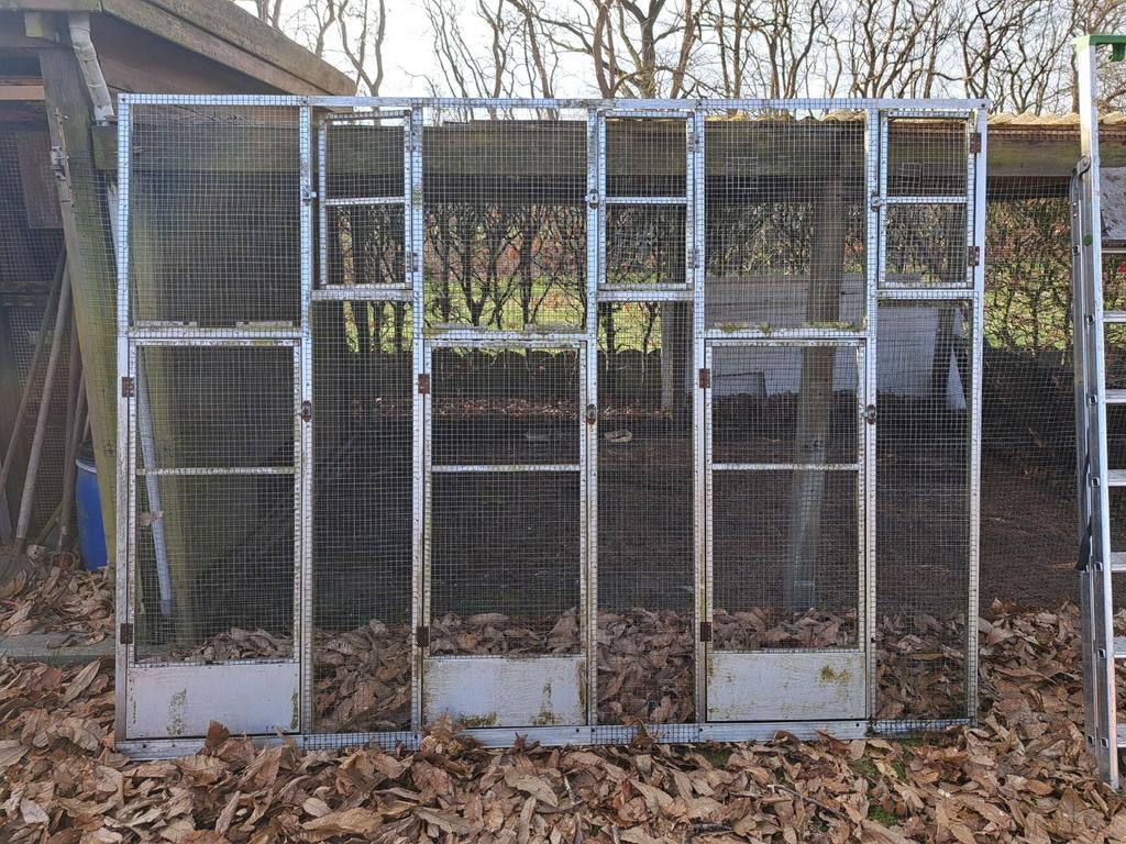Alu volière, Ophalen, Gebruikt, Aluminium, Volière