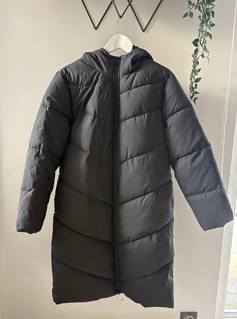 Doudoune longue noir - S - 60€, Neuf, Enlèvement ou Envoi, Jdy, Taille 36 (S)