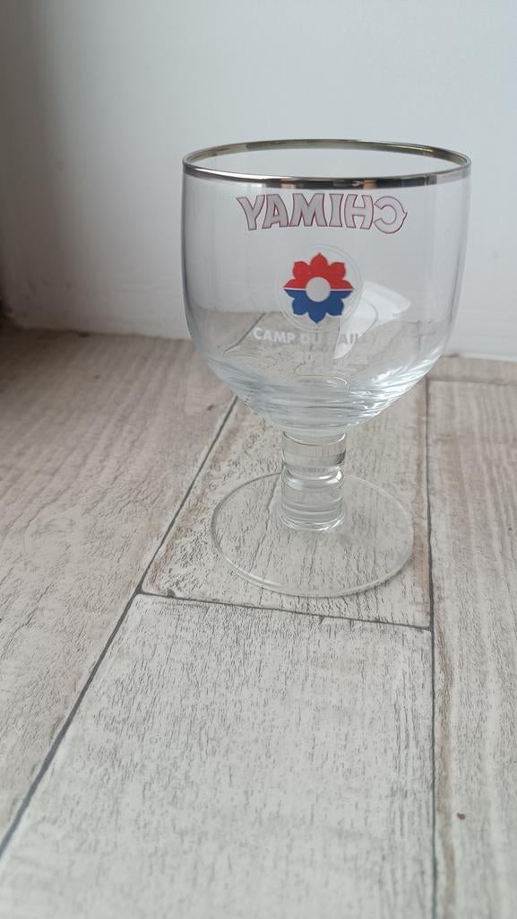 Verre Chimay Camp du Bailly, Enlèvement ou Envoi, Comme neuf, Verre à bière