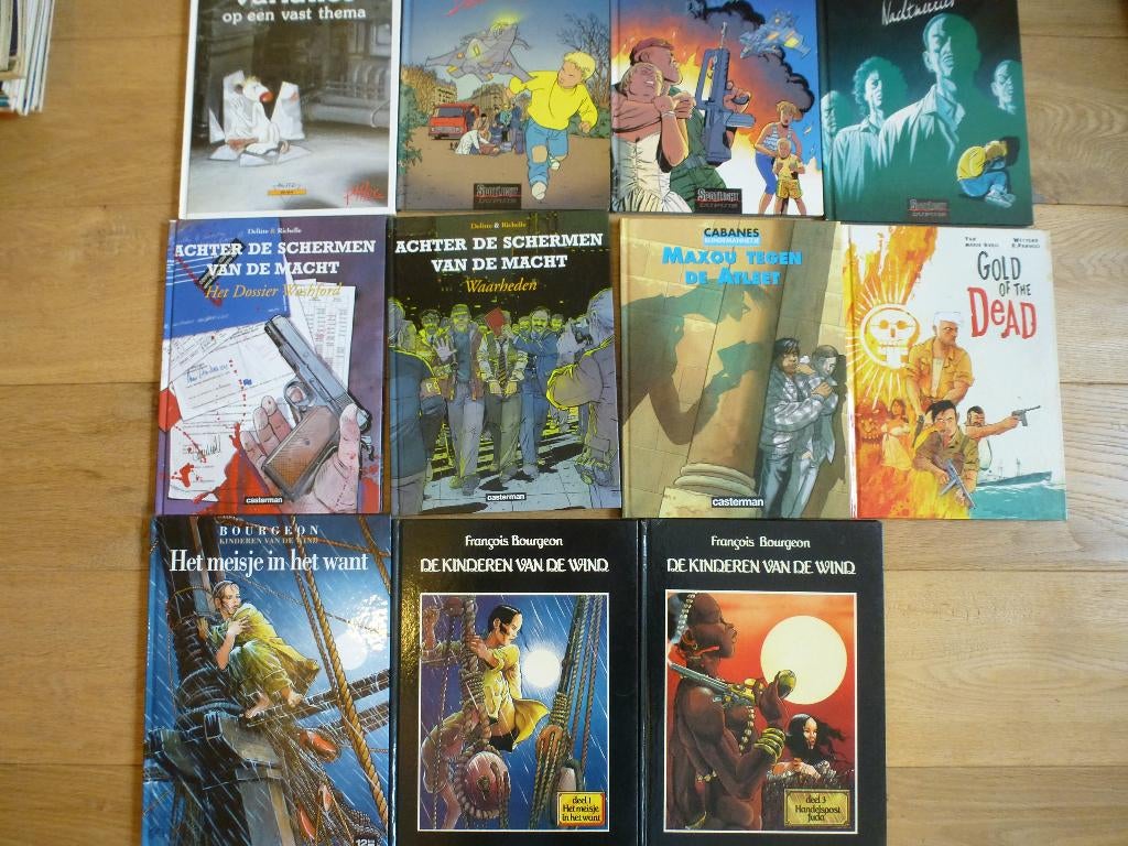 HARDCOVER STRIPS ALLERHANDE ZIE FOTO's, Boeken, Stripverhalen, Gelezen, Meerdere stripboeken, Ophalen of Verzenden