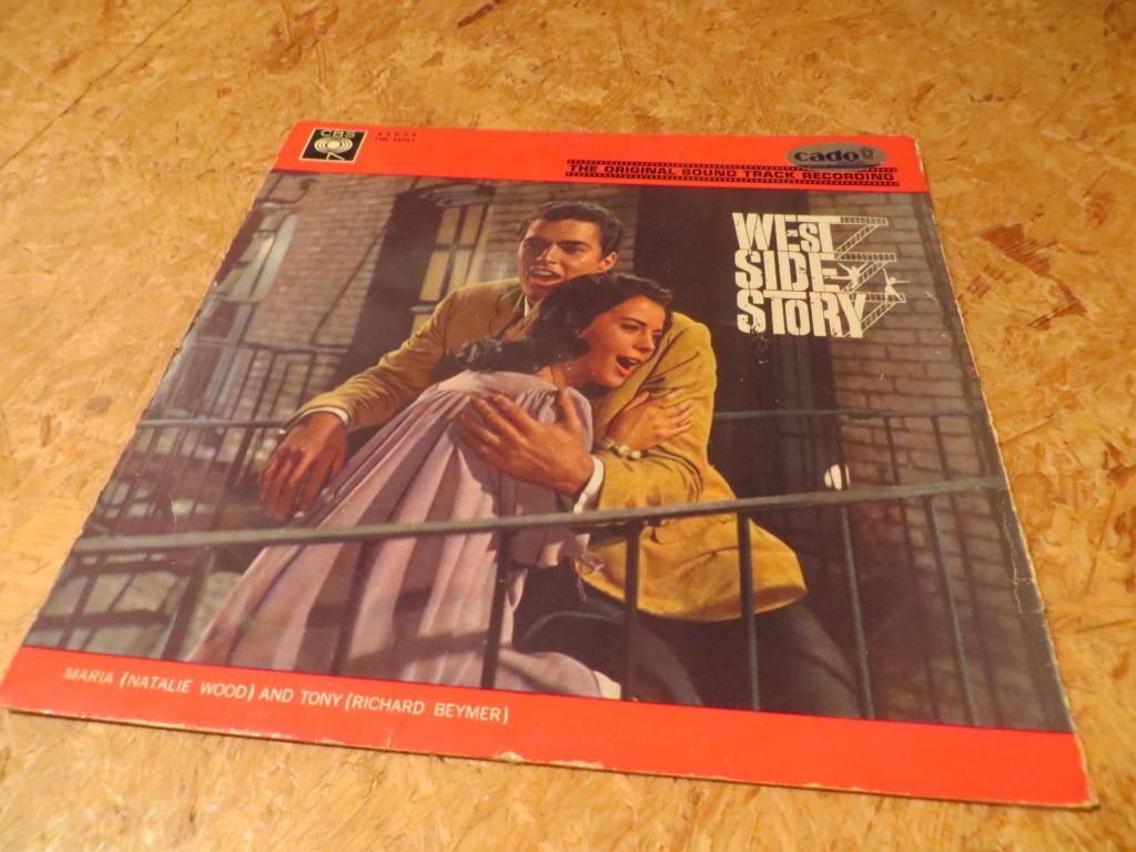 LP VINYL - Leonard Bernstein ‎– West Side Story (Ost) 1961, Envoi, Utilisé, 12 pouces