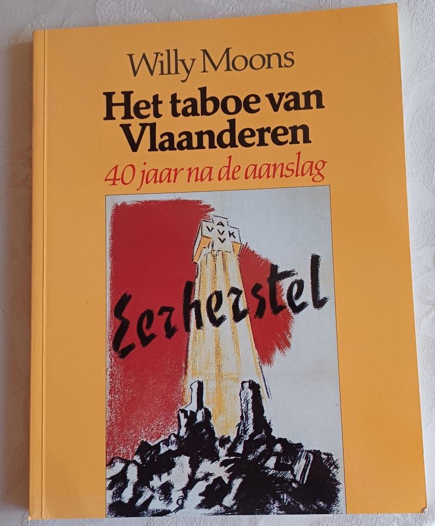 Willy Moons - Het Taboe van Vlaanderen, 20e eeuw of later, Ophalen of Verzenden, Zo goed als nieuw, Willy Moons