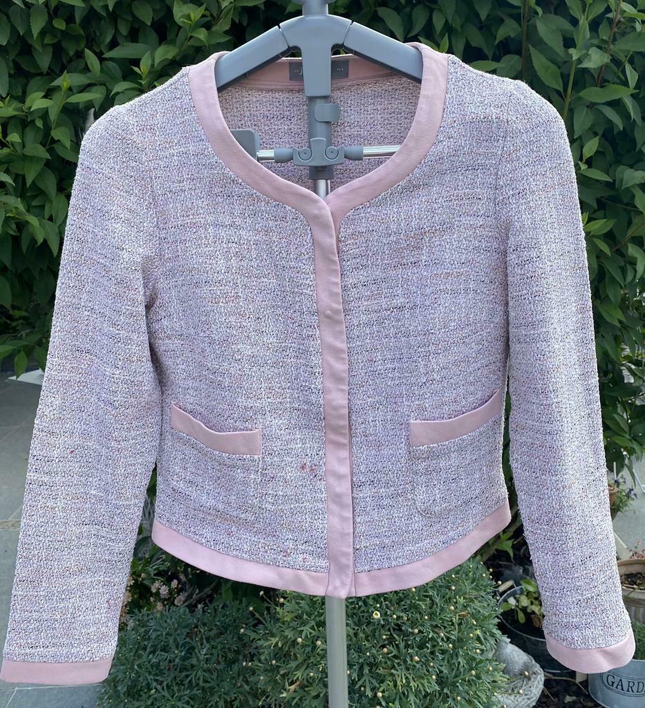 Roze vest/glitter draad en meerdere roze tinten-Maat 40, Maat 38/40 (M), JBC, Ophalen of Verzenden, Zo goed als nieuw