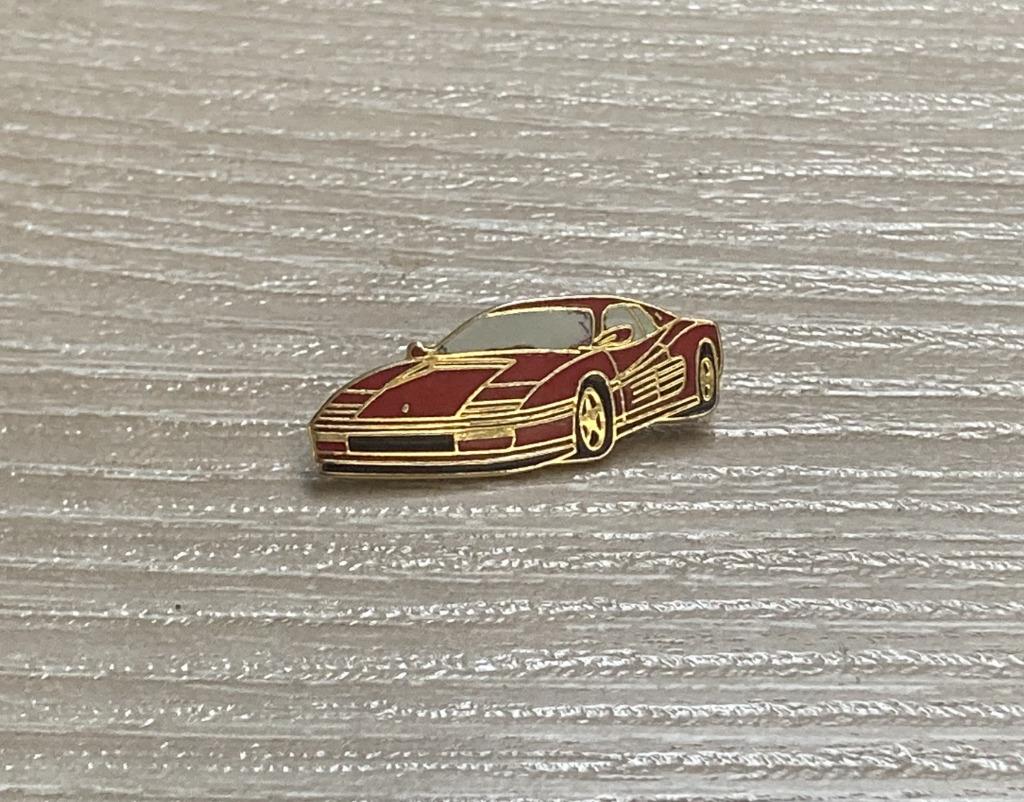 PIN - FERRARI - AUTO - VOITURE, Envoi, Utilisé, Transport, Insigne ou Pin's