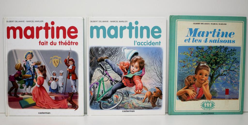 Martine – lot de 3 BD, Plusieurs BD, Enlèvement ou Envoi, Utilisé, Delahay