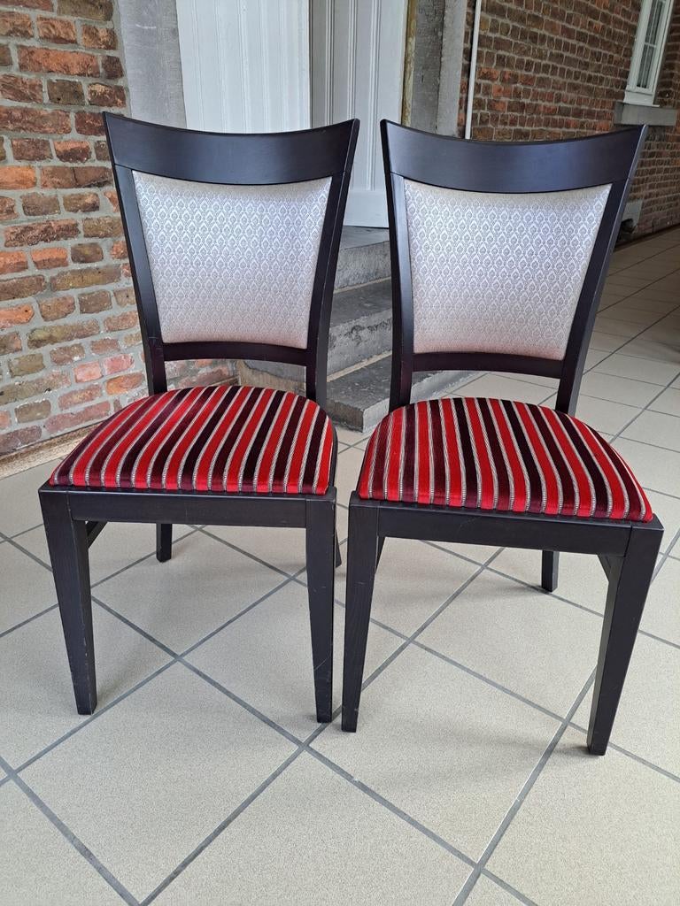 Chaises en parfait état, Enlèvement, Comme neuf, Noir