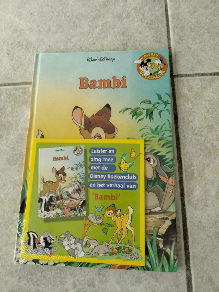 Boek + CD bambi, Boeken, Ophalen of Verzenden, Cd, Kind