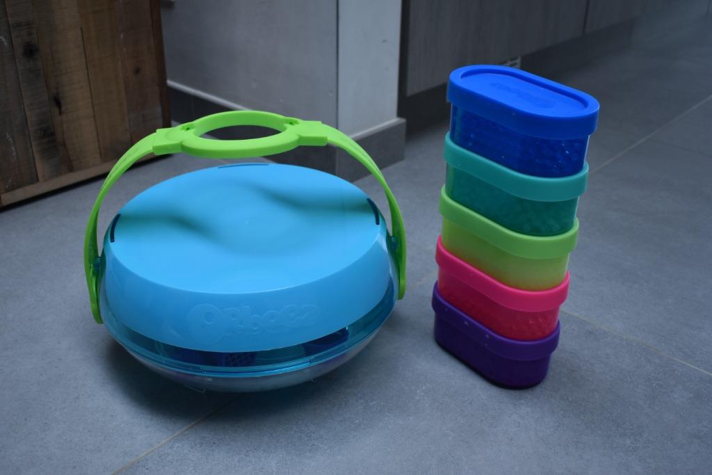 Orbeez set, opbergdoos, gereedschap en Orbeez, Ophalen, Gebruikt, Knutselen