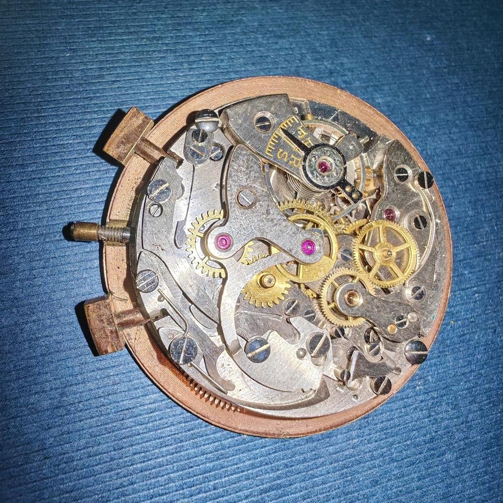 vintage Plymouth chronograaf horloge wijzerplaat, Ophalen of Verzenden