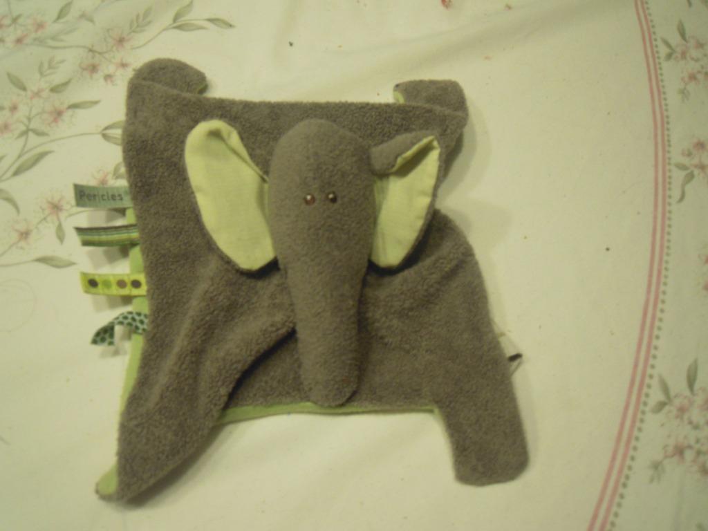 knuffeldoekje pericles olifant(doos 16), Ophalen of Verzenden, Nieuw, Olifant