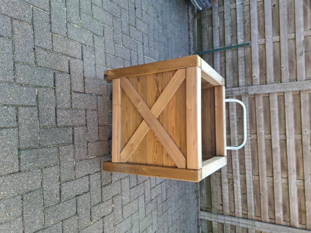 bak voor olijfboom, Tuin en Terras, Ophalen, Vierkant, Zo goed als nieuw, 60 tot 100 cm