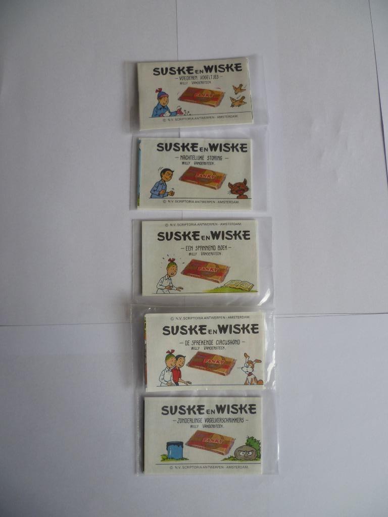 SUSKE EN WISKE COMPLETE SET VOUWSTRIPS"PANKY"UIT 1982, Neuf, Willy Vandersteen, Série complète ou Série, Envoi
