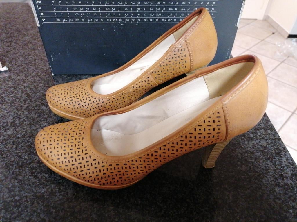 Talons hauts taille 41, Enlèvement ou Envoi, Chaussures à haut talons, Brun, L'ESPRIT PARIS