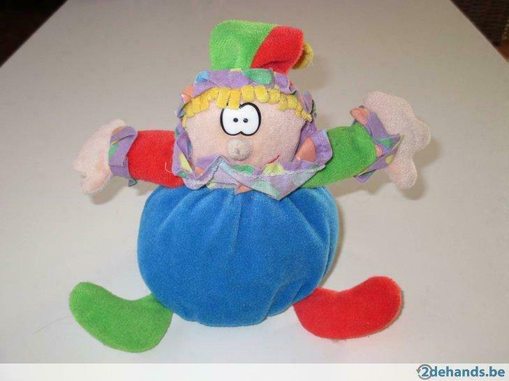 Knuffel clown, Ophalen of Verzenden, Gebruikt