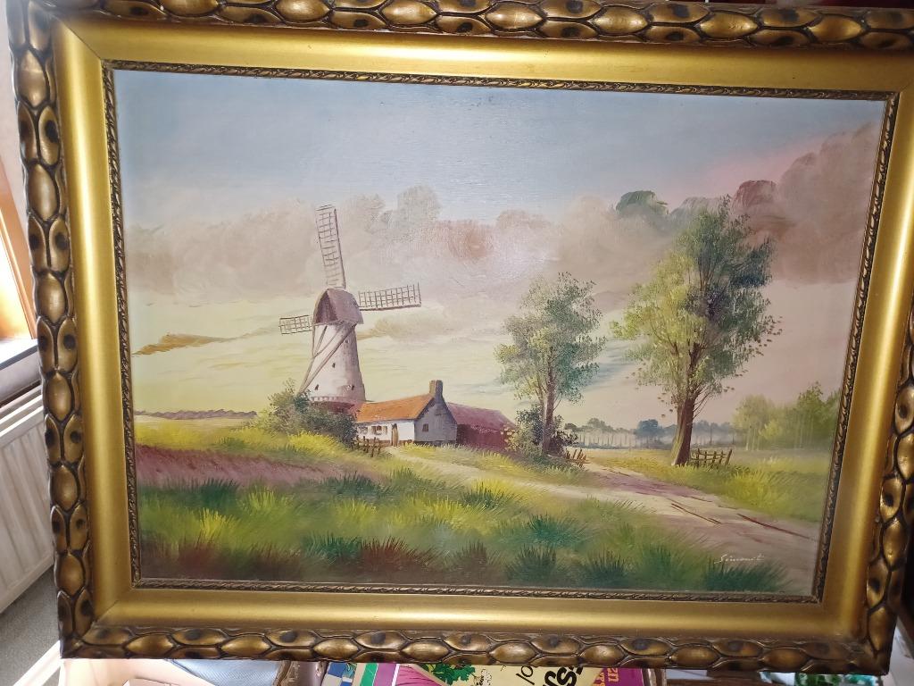 Molenhuis (getekend  door kunstenaar), Ophalen