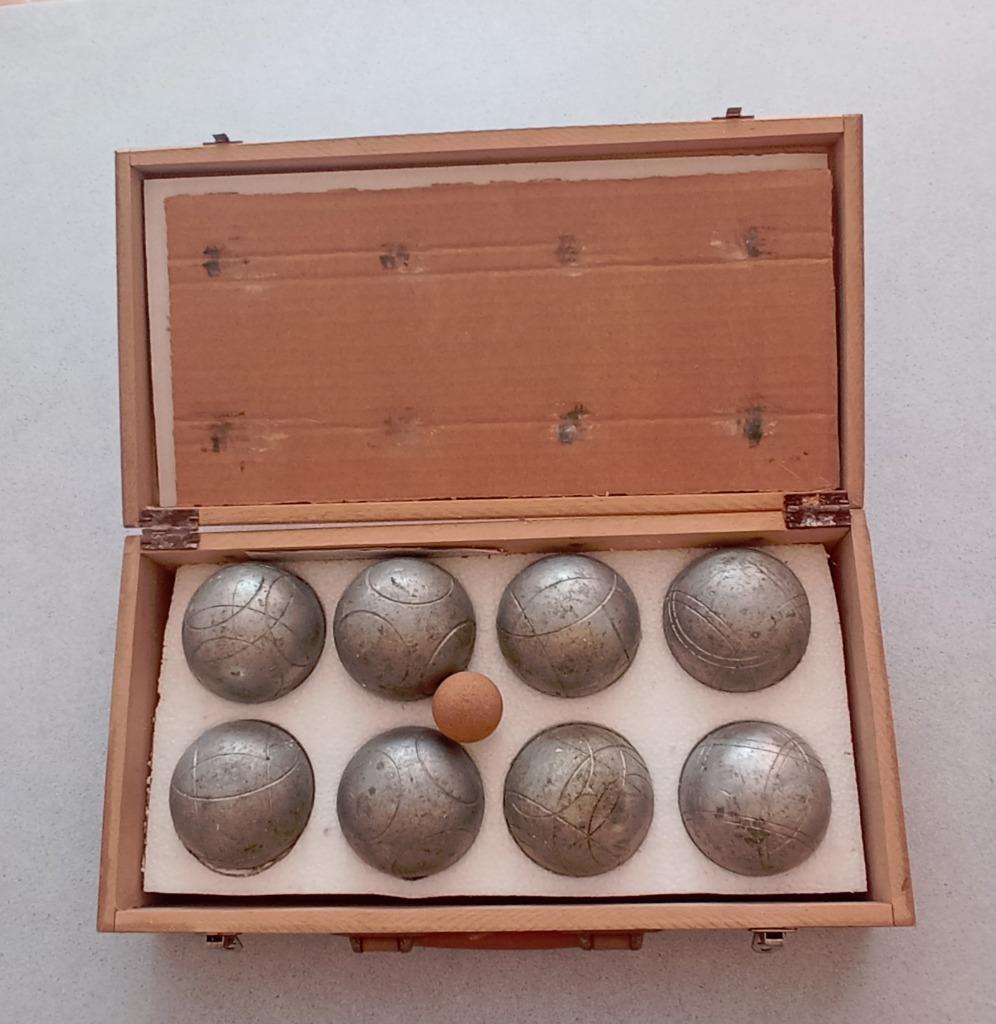 Coffret de 8 boules de pétanque " La méridionale ", Ophalen, Gebruikt