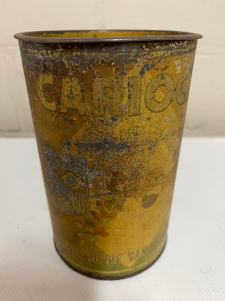 Carioca koffie blik, Ophalen of Verzenden