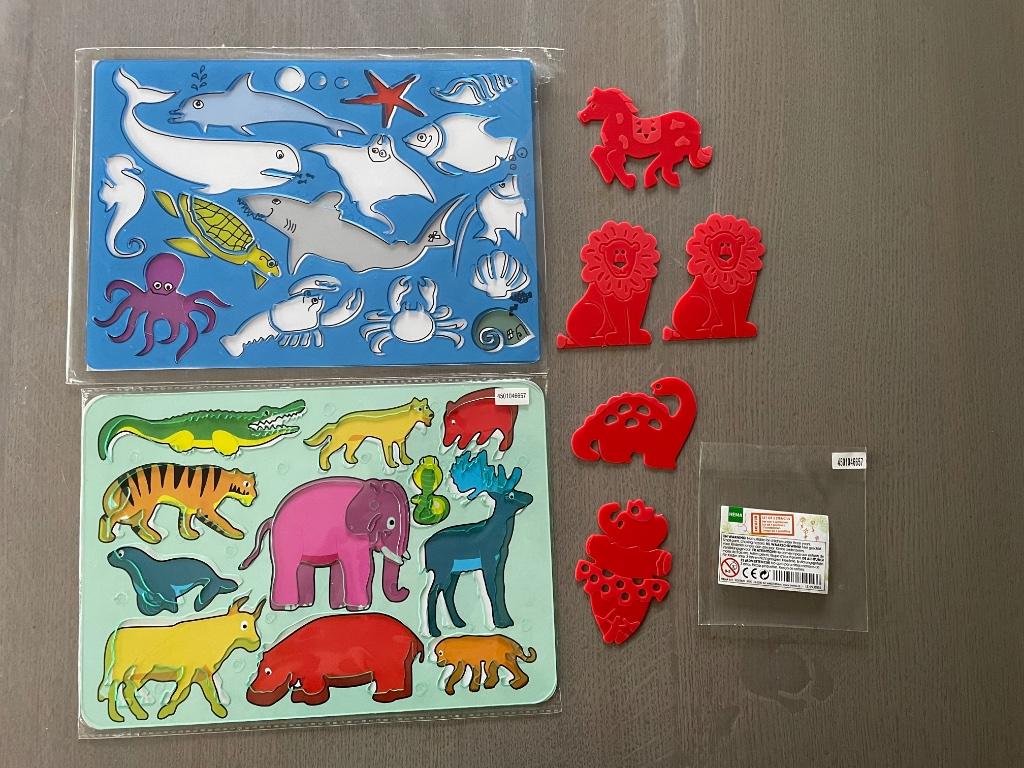 tekensjabloon dieren, Ophalen of Verzenden, Zo goed als nieuw