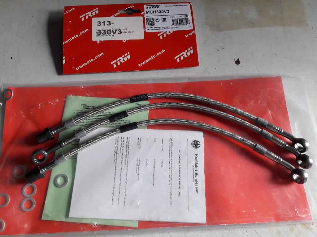 Conduites de frein Kawasaki Z650 TRW, Enlèvement ou Envoi, Neuf