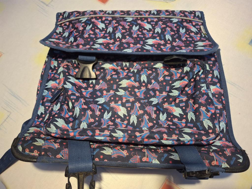 Sac kangourou à motif de patins à roulettes, Enlèvement ou Envoi, 30 à 40 cm, Autres couleurs, Comme neuf