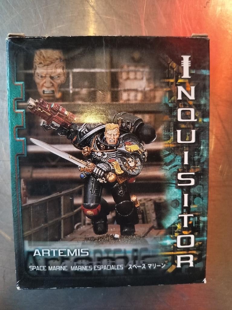 Warhammer 40K Inquisitor Artemis Deathwatch 54mm Metal OOP, Enlèvement ou Envoi, Comme neuf, Warhammer, Figurine(s)