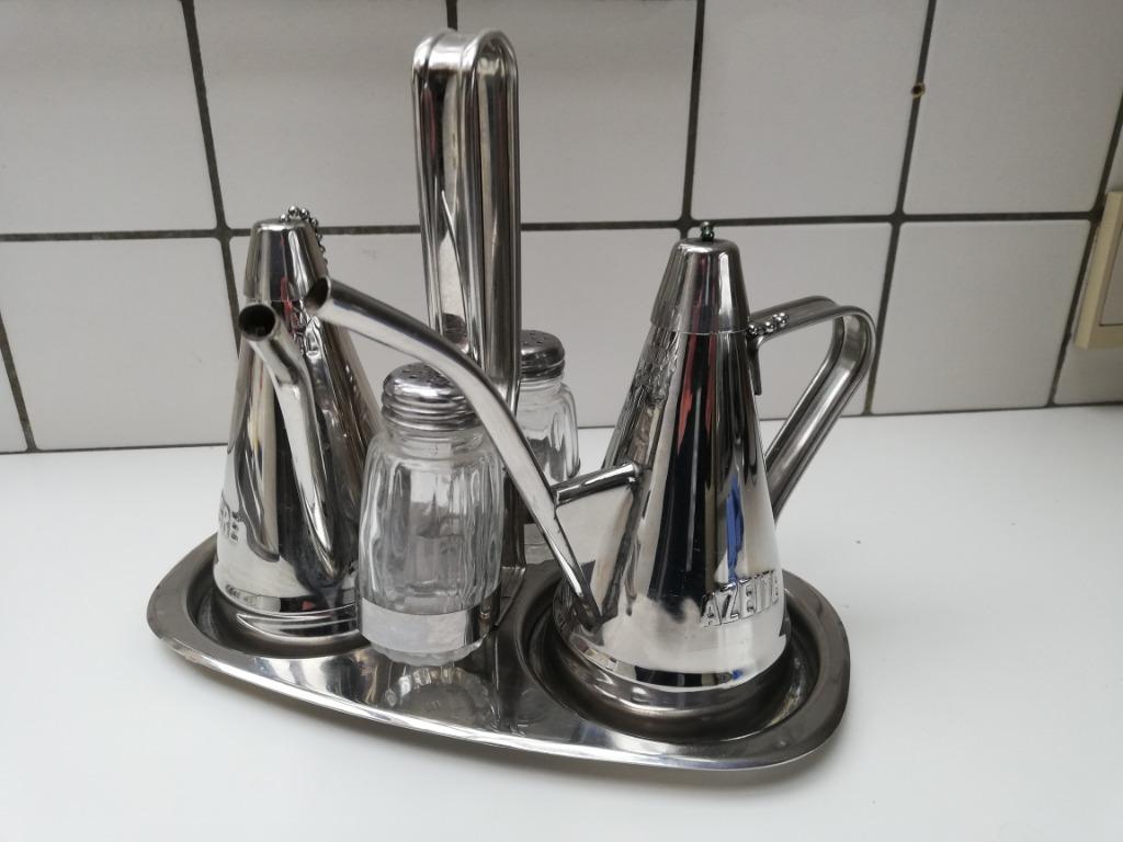zout peper olie en azijn inox, Enlèvement ou Envoi
