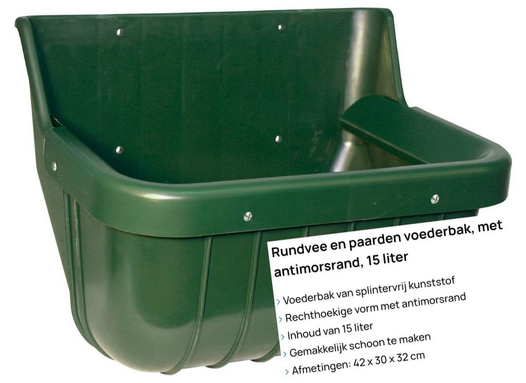 Eetbak stallen, Dieren en Toebehoren, Ophalen, Nieuw