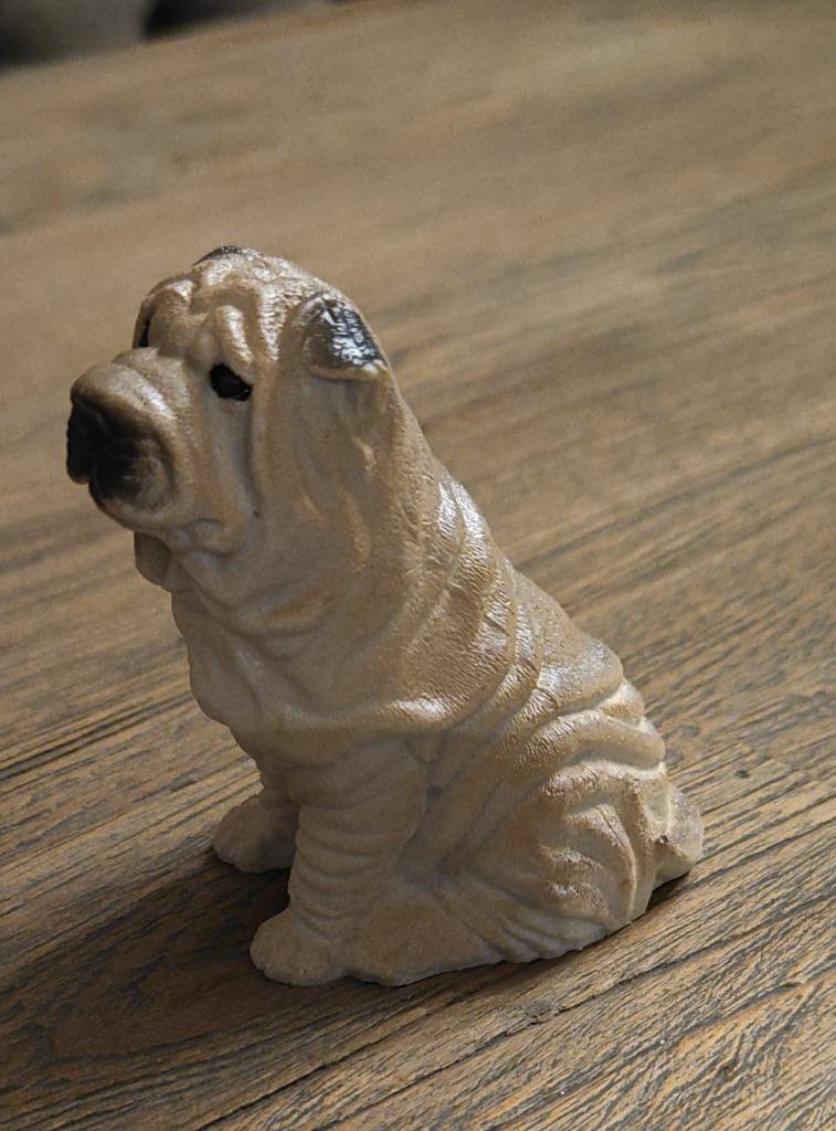 honden figuurtjes - figurines chien Shar-Pei, Ophalen of Verzenden, Zo goed als nieuw