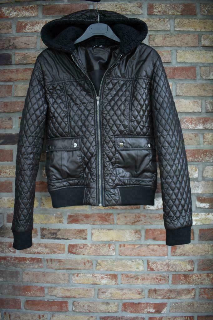 Blouson matelassé chaud noir - taille 40, Maat 38/40 (M), Zwart, Nieuw, Ophalen of Verzenden