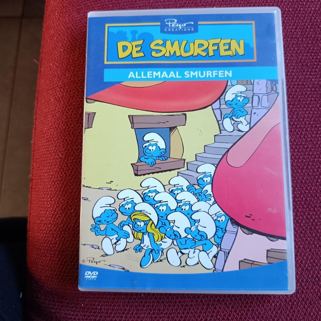 Dvd de smurfen allemaal smurfen, Cd's en Dvd's, Ophalen of Verzenden, Zo goed als nieuw