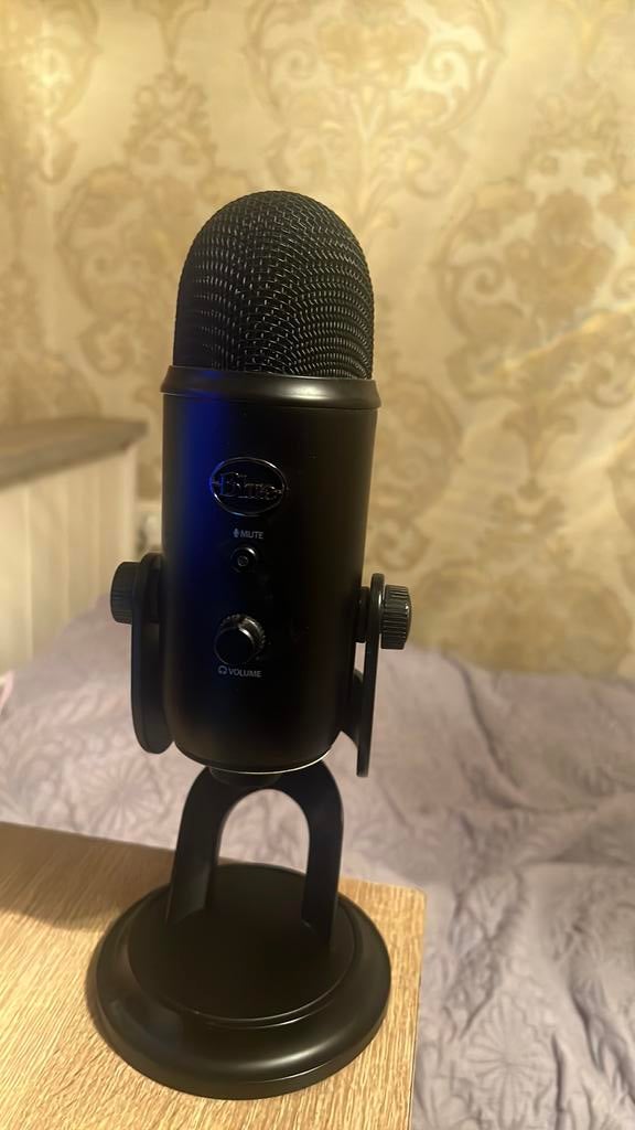 Blue yeti x classic voor gamen,podcasts,muziek, Ophalen, Nieuw, Studiomicrofoon