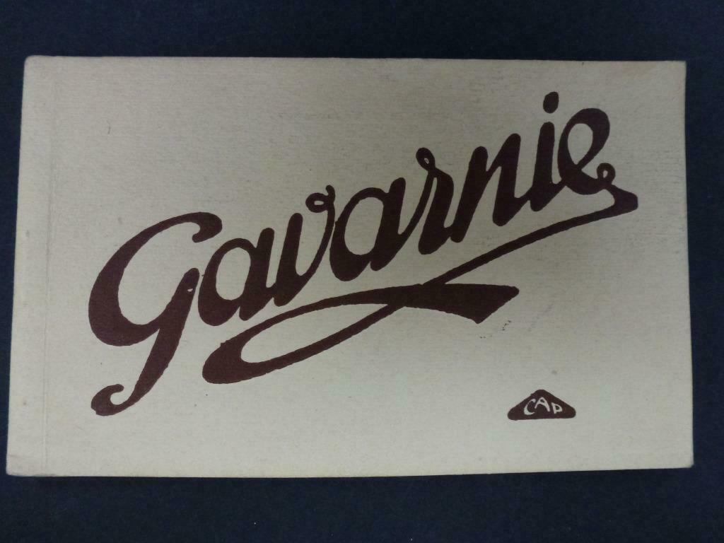 oud mapje met 12 prentkaarten Gavarnie, Verzamelen, Verzenden, Ongelopen, Frankrijk