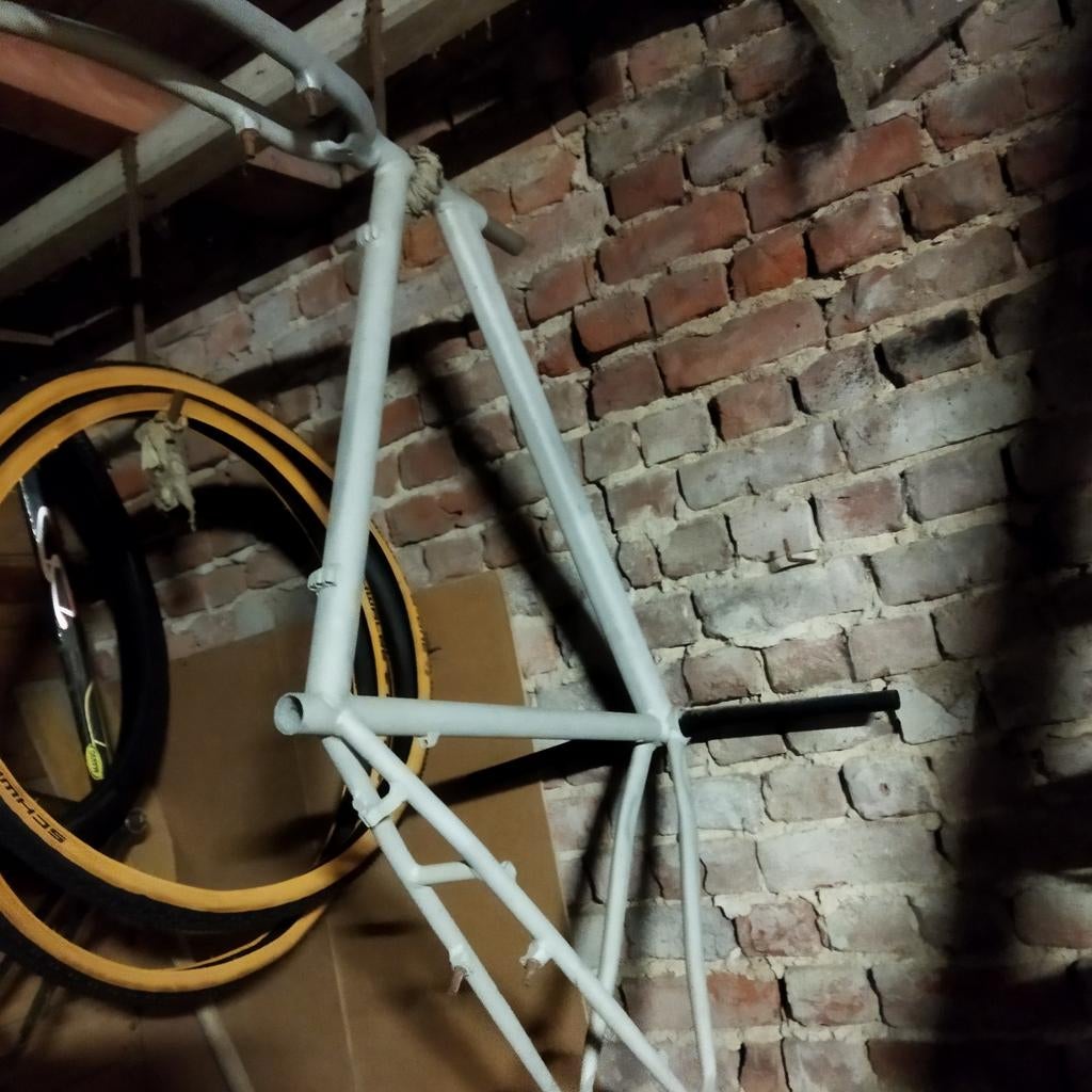 Alu cross frame, Ophalen