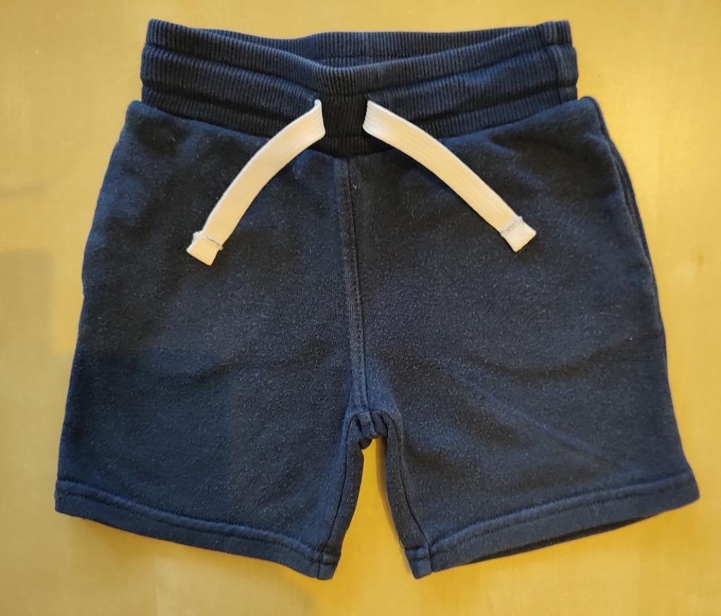 Donkerblauwe katoenen short H&M, maat 92, Kinderen en Baby's, Kinderkleding | Maat 92, Broek, Gebruikt, H&M, Ophalen of Verzenden